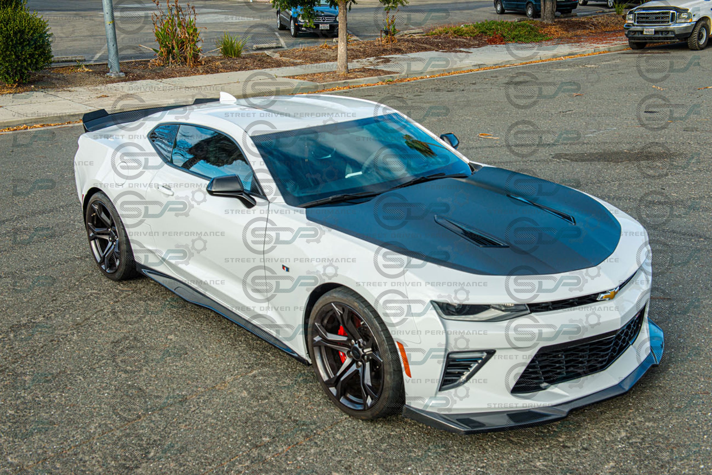 2019+ 6th Gen Camaro - "ZL1 - 1LE Track Package" - Carbon Fiber Front Splitter / Lip Ground Effects - for all models